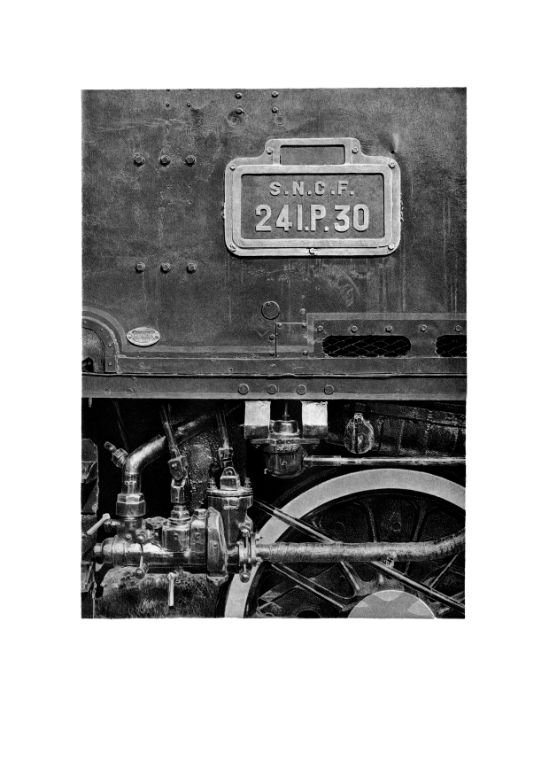 Lithographie d'Alain Ménégon Ferroviaire