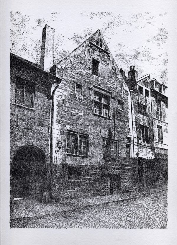 Lithographie Alain Ménégon Besançon