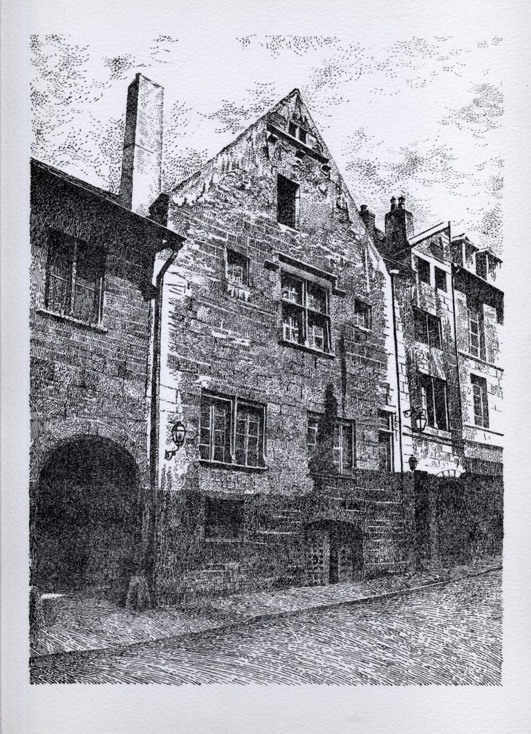 Lithographie Alain Ménégon Besançon