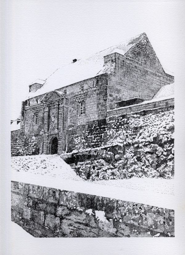Lithographie Alain Ménégon Besançon