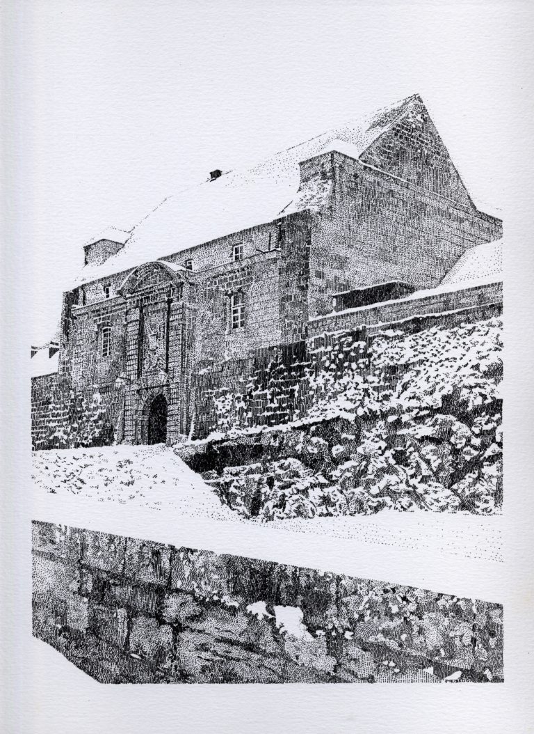 Lithographie Alain Ménégon Besançon