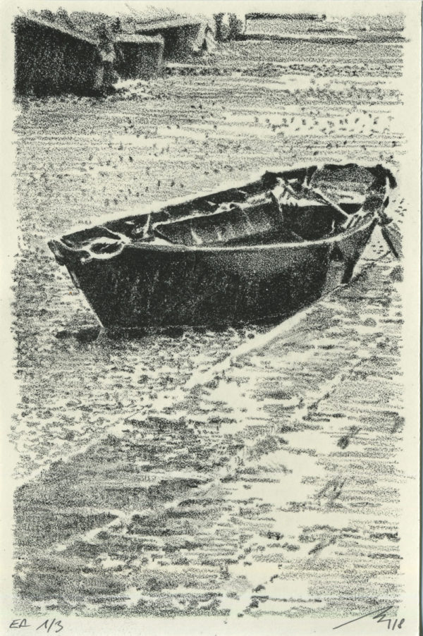 Lithographie Alain Ménégon Sandolo Venise