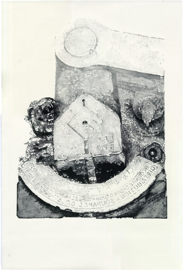 Lithographie Alain Ménégon Pacific 231 300