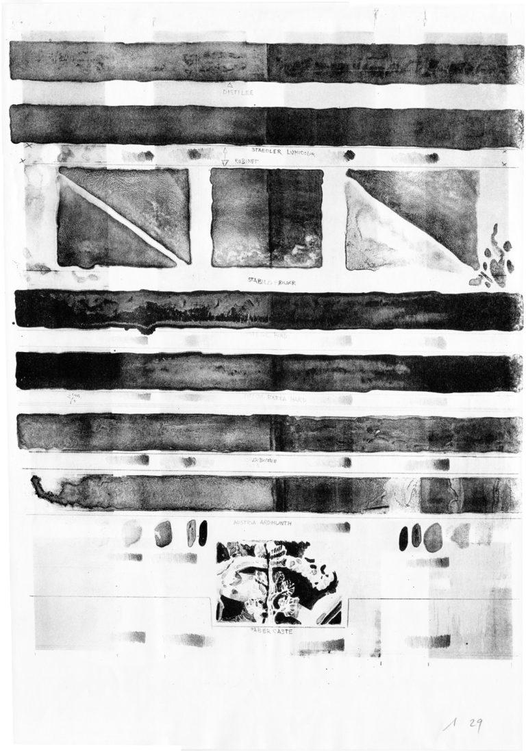 Lithographie Alain Ménégon Panorama entier