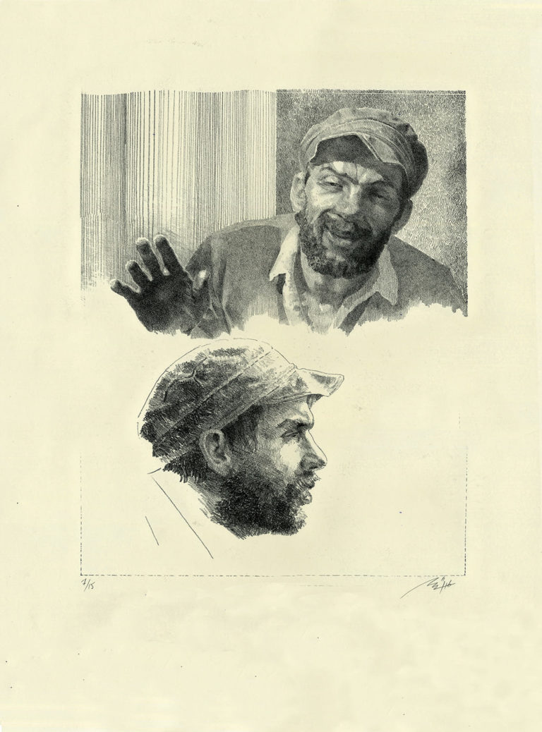Lithographie Alain Ménégon Pepete web